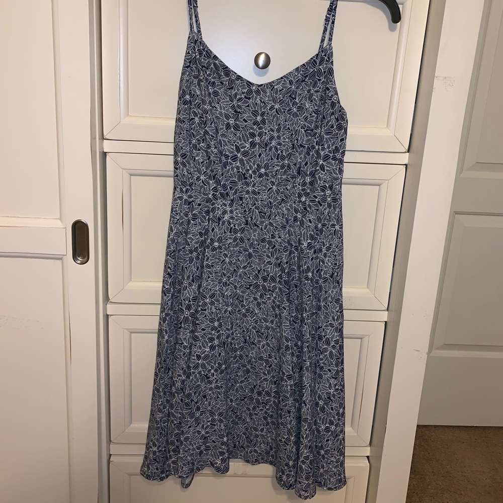 Blue Floral Sundress
